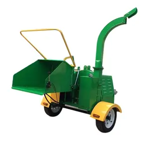 DWC-22 hot sealing 2024 Latest round logs square blocks Mobile wood chipper for sale
