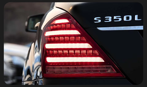 Fanale Posteriore a LED Modificato con Indicatore di Direzione Sequenziale e Luce Freno per Mercedes Benz S W221 2006-2013 Stile Lusso Diamante - Product Image 5