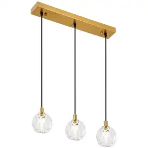 Best Price Adjustable Light Glass Blown Warm White Light Contemporary Minimalist Chandeliers Ceiling Lights
