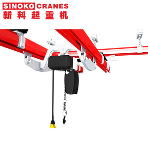 Sistema di gru <span class=keywords><strong>Kpk</strong></span> monotrave flessibile con paranco elettrico - Product Image 1