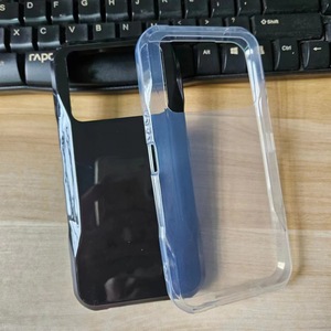 Coque arrière de téléphone portable TPU souple noir brillant transparent pour <span class=keywords><strong>Doogee</strong></span> <span class=keywords><strong>V20</strong></span> <span class=keywords><strong>Pro</strong></span> - Product Image 1