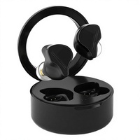 Earbuds KZ VXS Pro TWS, Kontrol Sentuh BT5.3, Peredam Kebisingan LED, Tahan Air IPX4, Latensi Rendah, Headset Nirkabel untuk Olahraga dan Gaming