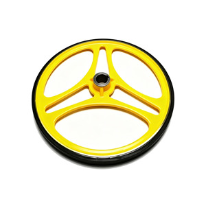 Roue d'entraînement à friction en caoutchouc FT853 de 580*50*34mm, 587mm, 588mm, pièces de rechange pour rouleau de main courante d'escalator <span class=keywords><strong>Thyssen</strong></span> - Product Image 5