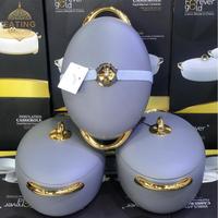 Nouvelle Arrivée 2025 – Coffret Cadeau de Luxe de 3 Pièces (2.0L+2.5L+3.0L) – Pots Isothermes, Contenants Alimentaires, Casseroles, Chauffe-Plats Thermiques