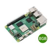 Raspberry Pi 5 Modelo B Original, Computadora de Placa Única RPi 5, RAM de 2GB, 4GB, 8GB, 16GB Opcional, CPU de Cuatro Núcleos a 2.4GHz