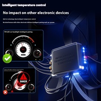 H4 Lentille Bifocale Mini En Ligne Moto Laser Ampoule Haut Bas Faisceaux 6500K Fisheye Avant Universel Phare De Voiture 6000K Couleur
