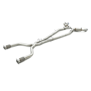 Système d'échappement Catback pour <span class=keywords><strong>Infiniti</strong></span> FX50 5.0L <span class=keywords><strong>V8</strong></span> 2009-2019 en acier inoxydable, silencieux de performance racing, amélioration du son - Product Image 3