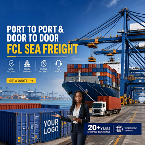 บริการขนส่งสินค้าทางทะเลแบบ FCL จากจีน ตู้คอนเทนเนอร์ขนาด 20GP แบบ Port to Port Door to Door สำหรับสินค้าทั่วไป - Product Image 1