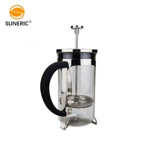 Jarra de vidrio resistente al calor de 350 ml, filtro de malla de acero inoxidable, tetera, tetera, Mini <span class=keywords><strong>prensa</strong></span> de café <span class=keywords><strong>francesa</strong></span> - Product Image 6