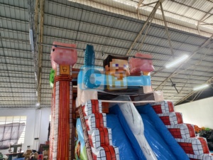 Casa Inflable para Niños, <span class=keywords><strong>Castillo</strong></span> Inflable, Casa Inflable Comercial para Niños con Tobogán de Agua - Product Image 5