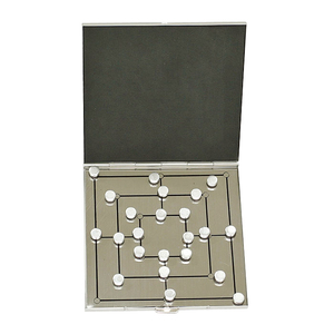<span class=keywords><strong>Jeu</strong></span> d'échecs/dames <span class=keywords><strong>de</strong></span> voyage magnétique en aluminium portable <span class=keywords><strong>2</strong></span> en 1 <span class=keywords><strong>Jeu</strong></span> <span class=keywords><strong>de</strong></span> <span class=keywords><strong>société</strong></span> pliable <span class=keywords><strong>pour</strong></span> adultes, enfants, camping, road trips - Product Image 1