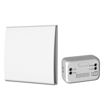 Kit de commutateur mural à télécommande RF 433 MHz auto-alimenté cinétique, directement de l'usine