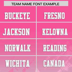 カスタムピンクピンク　名入れスターグラデーション旗フットボールジャージー - Product Image 3