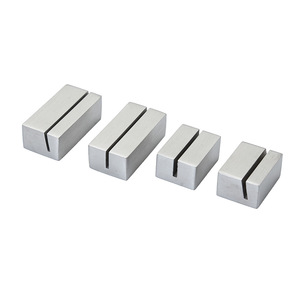 Porte-cartes en acier inoxydable 304, design géométrique, pince à mémo de bureau, support pour cartes de visite, pince à photos, porte-notes - Product Image 1