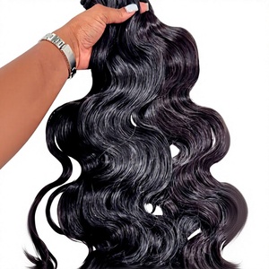 Extensiones de Cabello Remy Indio Rizado Natural Sin Procesar, Rizado Voluminoso, 100g, 16 Pulgadas, Cabello Humano de Primera Calidad 15A - Product Image 3