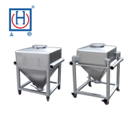 Mélangeur de poubelles à bras unique automatique en acier inoxydable Mélangeur de poudre à contrôle PLC