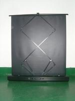 Support d'écran de projection de trépied pliable professionnel 80-150 "-Conception portable au sol avec sac de rangement