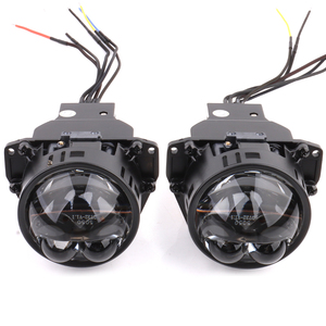 Thấu kính máy chiếu <span class=keywords><strong>laser</strong></span> kép 95W 3 inch, thay thế nâng cấp trực tiếp cho ô tô, đèn LED chiếu <span class=keywords><strong>laser</strong></span> kép 3 inch - Product Image 2