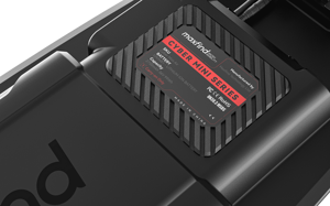 2025热卖便宜4轮电动滑板车15千米范围90毫米刹车灯1200瓦轮毂驱动4速有机发光二极管远程智能 - Product Image 3