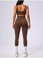 Leggings de yoga pour femmes, taille haute, imprimé, séchage rapide, respirant, avec poches, effet sculptant, taille en V, extensible, pour le fitness