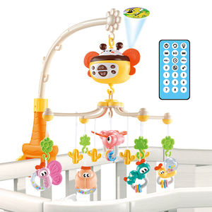 Móvil Musical para Bebés, Juguetes para Cuna, Móvil Infantil con Brazo Colgante y Control Remoto, Juguete de Actividades para Bebés - Product Image 2