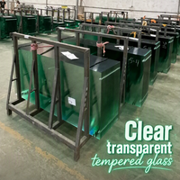 Verre trempé à faible teneur en fer XinHong, découpé sur mesure, pour projets de cloisons intérieures – Vente directe usine