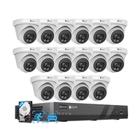 Nuevo Kit NVR PoE de 16 Canales y 16 Cámaras de 5MP HD con Detección Humana por IA y Audio, el Mejor Precio en Sistemas de Cámaras de Seguridad 2026