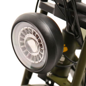 Bicicleta Eléctrica TXED de 500W con Motor Trasero, Batería de 48V/14.5Ah, Estilo Motocicleta, Neumáticos Gruesos, Luz Delantera Retro, Motocicleta Eléctrica - Product Image 3