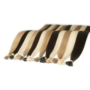 Extensiones de cabello humano mongol ruso plano Nano I U punta virgen cutículas queratina extensiones de cabello humano - Product Image 3