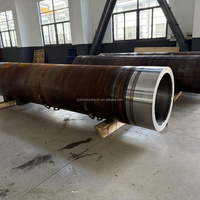 Identificación Personalizada Tubo de perforación de aleación Bored Alloy Drill Pipe MWD/LWD con carcasa para herramientas, certificado API, superficie laminada en frío, dimensiones internas de precisión, Yushen