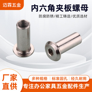 หัวน๊อตหกเหลี่ยมซ็อกเก็ตเหล็กเกรด ISO 965 6H สำหรับเฟอร์นิเจอร์และตกแต่งบ้าน - Product Image 2