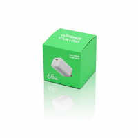Boîtes d'emballage en carton personnalisables en taille et en impression, avec plateau en plastique anti-collision pour chargeur de téléphone portable