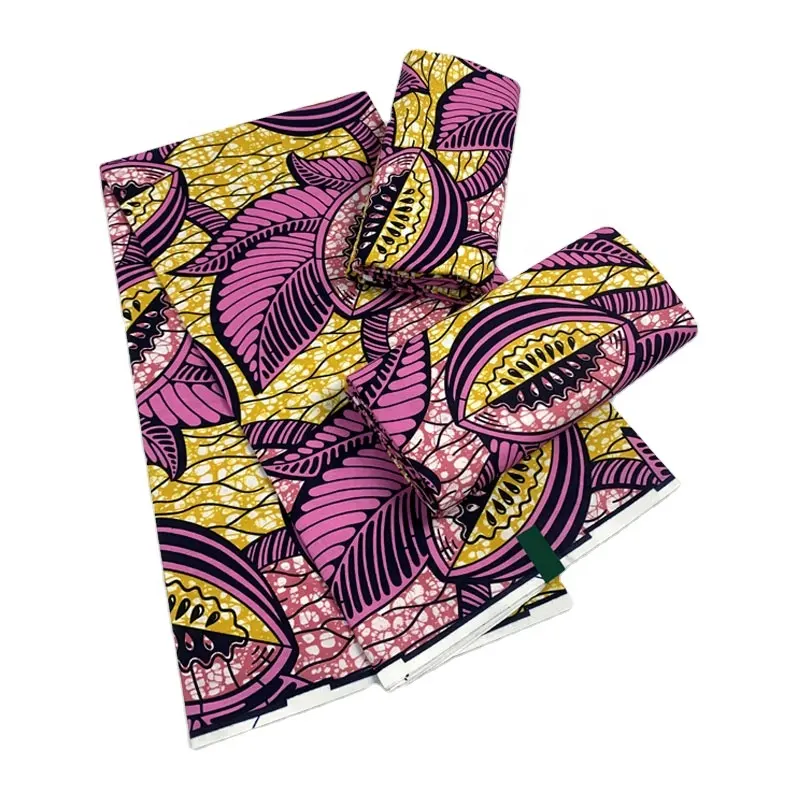 Tecido De Cera Real Africano Original Macio Batik Pagne Ankara Cera Imprime Tecido