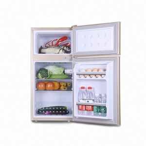 Réfrigérateur électrique portable à deux portes de 86 L avec congélateur supérieur, compresseur sans givre, économe en énergie, pour hôtel et usage domestique - Product Image 4