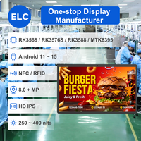 WF2485T Pantalla Digital Signage Ultrafina de 24 Pulgadas con NFC, POE, WIFI6, Android 13 y Diseño Moderno