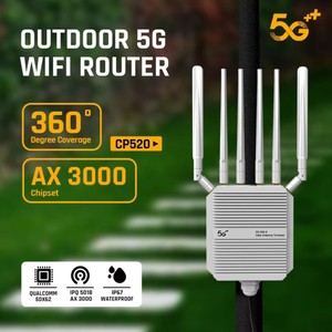 Bajo MOQ 3000Mbps ODU 5G Terminal DE <span class=keywords><strong>DATOS</strong></span> inalámbrico Impermeable IP67 <span class=keywords><strong>SIM</strong></span> SDX62 CPE Outdoor 5G WiFi Router - Product Image 4