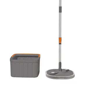 Vadrouille carrée avec seau pour le nettoyage des sols Séparation seau vadrouilles ensembles outils ménagers pour cuisine salle de bain