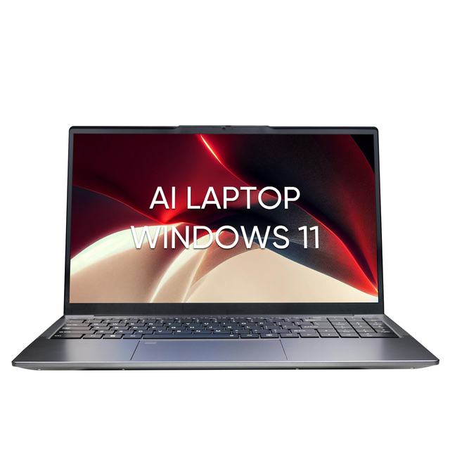 2026 Hot Sale 15.6 Inch Intel Core Ultra 5 225H AI Notebook 24GB LPDDR5 RAM 512GB PCIe SSD Business Laptops Fast Charge