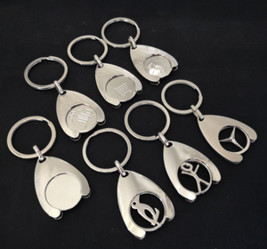 Caddy Monnaie Avec <span class=keywords><strong>Porte</strong></span>-clés Logo <span class=keywords><strong>Porte</strong></span>-clés Dollar Euro <span class=keywords><strong>Jeton</strong></span> <span class=keywords><strong>Porte</strong></span>-clés - Product Image 1