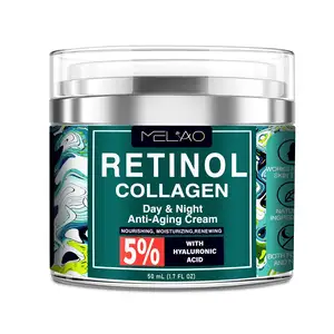 MELAO Private Label Natural Vegan Anti-aging Wrinkle Hydration Whitening Firming Collagen Skin Care Night Moisturizing Cream