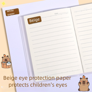 Logo personnalisable Dernier cahier de dessin animé mignon 4pcs - 60 <span class=keywords><strong>pages</strong></span> intérieures pour journal intime Fournitures scolaires pour l'étude. - Product Image 2