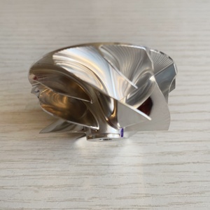 TD04L6, 18900-5BF-A01 Ruota del Compressore Billet a 6+6 Pale Avanti 49.25/58.00mm per Honda Civic Type R (FK8) 2017- con <span class=keywords><strong>KA</strong></span> 6MT - Product Image 6
