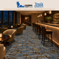 Tapis Axminster pour chambre d'hôtel, couloir commercial et sols d'espaces publics
