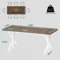 Table de salle à manger en bois brûlé pour usage commercial, avec pieds en bois renforcés, pour restaurant, café, bar
