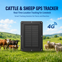 Traceur GPS solaire étanche IP67 pour bétail, moutons, chevaux et animaux de compagnie – Dispositif de suivi extérieur pour moto espion