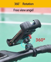 Support de téléphone portable pour guidon de vélo et moto, flexible, extensible, réglable, anti-vibration, tendance 2024, 99%