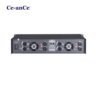 Amplificateur de puissance DSP/4 canaux 600W/Classe D/Interface de contrôle RS485/Amplificateur de puissance pour KTV, scène, home cinéma, bar, club