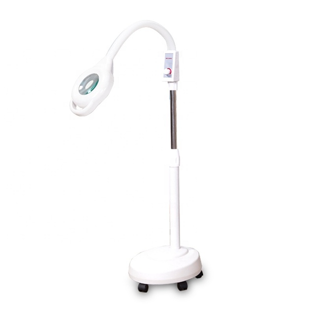 Beauty Salon Makeup LED Cold Light Magnifying Glass Lamp Nail Beauty Eyelashes Lamp Manicure Tattoo PMU Shadowless Floor Lamp