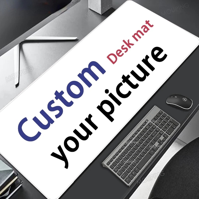 Diy Mouse Pad Anime Keyboard Gaming Laptop Large Playmat 90x40 Design Customized S XL Kawaii Computer Desk Gamepad 60x35 90x30cm