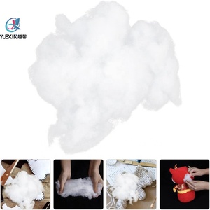 Factory-Supplied 150G Eco-Friendly <strong>Dacron</strong> Fiberfil 7D Carded Bag for DIY Stuffing Crafts Toy <strong>Fiber</strong> Filling Finished Products - Product Image 4